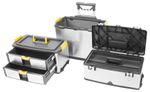 Box na náradie Strend Pro TBx3042-F, na kolieskach s rúčkou, nerezový, max. 36 kg