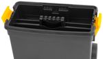 Plastic tool box
 450x260x620mm adjustable handle
- with wheels, max. 25 kg