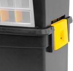 Plastic tool box
 450x260x620mm adjustable handle
- with wheels, max. 25 kg