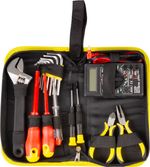 Sada náradia Strend Pro CMT-05.0215 • 15 dielna, elektrikárska + multimeter, v brašni