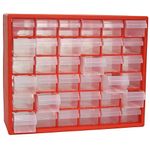 Rendszerező Strend Pro SBx3045, falra, 36 fiók, 40,5x14x33 cm, max. 25 kg