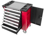 Workshop Trolley with Tools Strend Pro B239, 399-piece cabinet, 7 drawers, Hobby