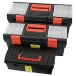 Box Strend Pro HL3035-S6, for tools, set of 3 pcs, 450x400x300 mm, max. 10-8-5 kg