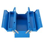 Szerszámosláda TB102F, 430x200x160 mm, 3 részes, fém doboz