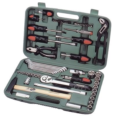 Tool Set HONITON 4000730, 73-piece, 1/4" + 1/2"