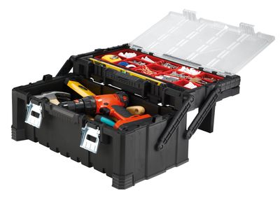 Keter® láda Cantilever Tool Box 22, 56 x 31 x 24 cm, szerszámra