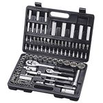 Tool Set HONITON 4020940, 94-piece, 1/4" + 1/2"