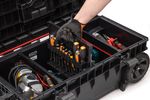 Doboz QBRICK® System ONE Longer Basic, szerszámokhoz, kerekeken
