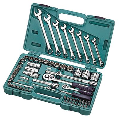 Tool Set HONITON 432111HA, 111-piece, 1/4" (3.2-13mm), 3/8"(9-19mm), 1/2" (14-32mm)