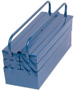 Szerszámosláda TB101E, 530x200x210 mm, 5 részes, fém doboz