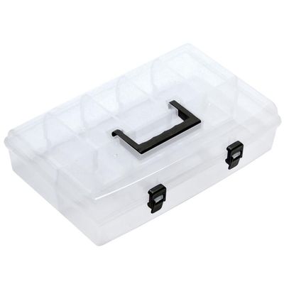 Koffer rendszerező UNIBOX NUN14, 8,5x23,8x35,9 cm, 6 rekesz