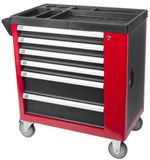 Szerszámos kocsi Strend Pro B224, 245 részes szekrény, 6 fiók, Hobby