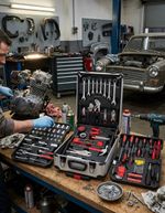 Tool Set Strend Pro S873, 117-piece, in aluminum case