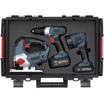 Doboz QBRICK® System ONE Organizer XL, habszivacsbetéttel