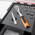 Doboz QBRICK® System ONE Organizer M, habszivacs betéttel