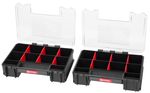 Tárolódoboz készlet QBRICK® SYSTEM TWO TOOLBOX Plus + 2 x SYSTEM TWO ORGANIZER MULTI