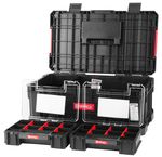 Box Set QBRICK® SYSTEM TWO TOOLBOX Plus + 2 x SYSTEM TWO ORGANIZER MULTI