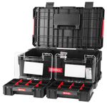 Tárolódoboz készlet QBRICK® SYSTEM TWO TOOLBOX Plus + 2 x SYSTEM TWO ORGANIZER MULTI