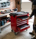 Workshop Trolley Strend Pro, 7 drawers, without tools, Hobby