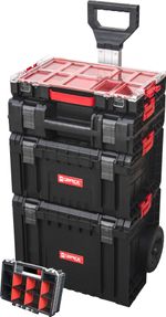 Doboz QBRICK® System PRO Set 5 az 1-ben - Cart, Toolbox, Toolcase, Organizer 100 és Multi, 5 részes
