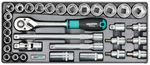 Workshop Trolley with Tools whirlpower®, 211-piece cabinet, 7 drawers, PROFI