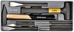 Workshop Trolley with Tools whirlpower®, 211-piece cabinet, 7 drawers, PROFI