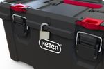 Tárolódoboz készlet Keter® 250927 Stack´n´roll mobil rendszer, 525x411x930 mm, szerszámokhoz
