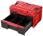 Doboz QBRICK® System ONE Workshop Red - Cart, 3x szerszámos doboz, 4 részes szerszámos doboz készlet