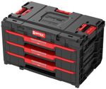 Box QBRICK® System ONE Workshop - Cart, 3x Toolbox, 4-piece set of tool boxes