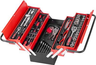 Szerszámkészlet Strend Pro, 85 részes, kofferben