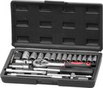 Tool Set Strend Pro, 25-piece, sockets, 1/4" ratchet, in case