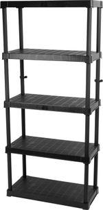 Polc Racks RA8040, műanyag, 5 polcos, 800x400x1750 mm
