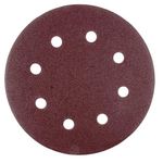 Výsek Worcraft DS08-180-01, do brúsky na sadrokartón, 190 mm, 8 dier, brúsny, okrúhly, P120, bal. 5 ks