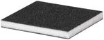 Sponge KONNER G40, sanding, 125x100x10 mm, pack of 3 pcs