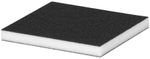 Sponge KONNER G100, sanding, 125x100x10 mm, pack of 3 pcs