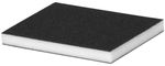 Szivacs KONNER G120, csiszolószivacs, 125x100x10 mm, 3 db-os csomag