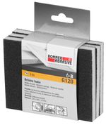 Sponge KONNER G120, sanding, 125x100x10 mm, pack of 3 pcs