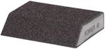Sponge KONNER G40, sanding, 125x90x65x25 mm, beveled