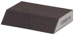 Sponge KONNER P100, sanding, 125x90x65x25 mm, beveled