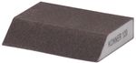 Sponge KONNER G120, sanding, 125x90x65x25 mm, beveled