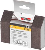 Sponge KONNER G120, sanding sponge, 125x90x65x25 mm, beveled