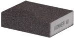 Sponge KONNER P40, sanding, 100x70x25 mm, AluOxide