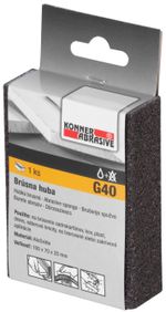 Sponge KONNER P40, sanding, 100x70x25 mm, AluOxide