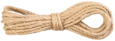 Lano Strend Pro Garden, jutové, prírodné, 4 mm, stáčané, L-5 m