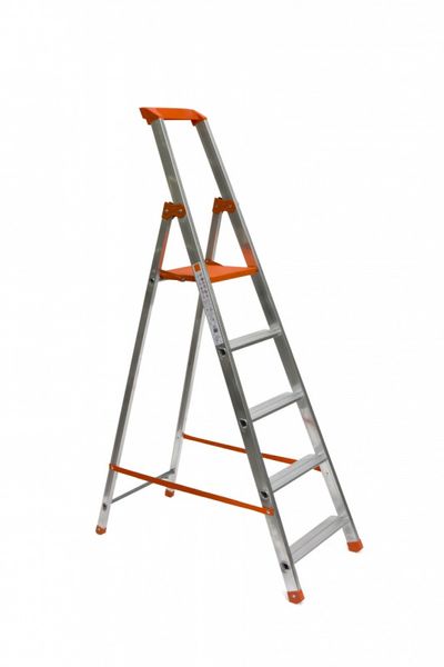 Stepladder ALVE SEMIPROFI 9897, 7-step, 160 cm, 150 kg load capacity