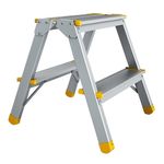 Stepladder ALVE EUROSTYL HOBBY 1922, 2-step, 41 cm, load capacity 150 kg, double-sided, without hand