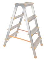 Steps ALVE EUROSTYL HOBBY 924, 4-step stepladder, 86 cm, load capacity 150 kg, double-sided, without