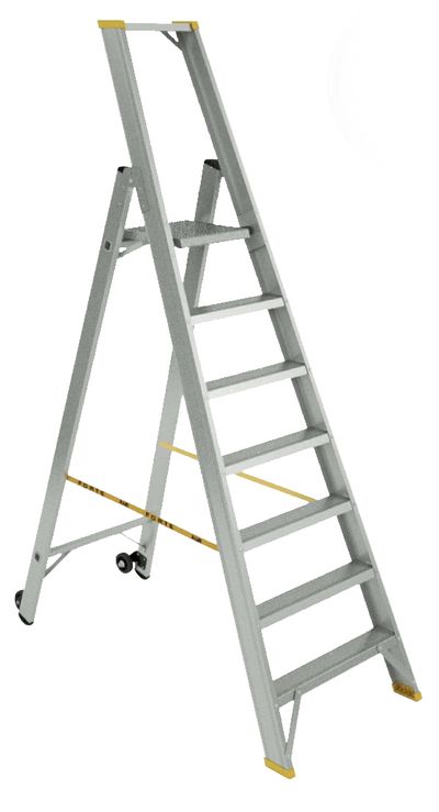Step-ladder ALVE 9304, 1x04, single sided