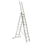 Rebrík ALVE EUROSTYL PROFI 7610, 3x10, univerzálny, A286 B625