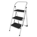 Stepladder Strend Pro WRH2363, 3-step, steel, load capacity 150 kg